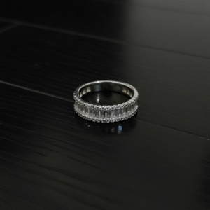 Crystal Eternity Band