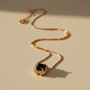 Black Crystal Royal Pendant