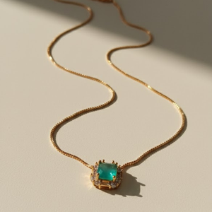 Emerald Glow  Pendant