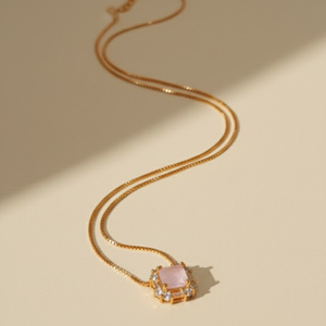 Blush Pink Radiance Pendant